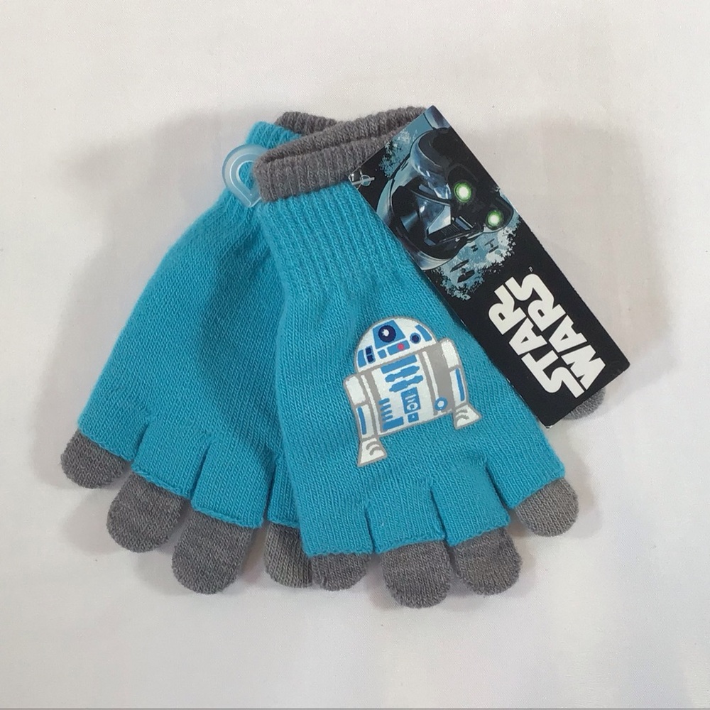 NWT Star Wars R2-D2 Kids Gloves Girls